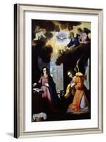 The Annunciation, 1638-39-Francisco de Zurbarán-Framed Giclee Print