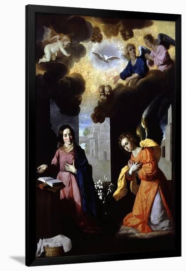 The Annunciation, 1638-39-Francisco de Zurbarán-Framed Giclee Print