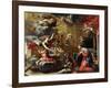 The Annunciation, 1651-52-Charles Poerson-Framed Giclee Print