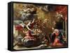 The Annunciation, 1651-52-Charles Poerson-Framed Stretched Canvas