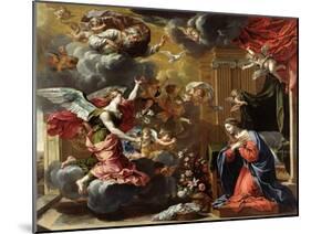 The Annunciation, 1651-52-Charles Poerson-Mounted Giclee Print