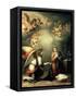 The Annunciation, 1655-65-Bartolomé Estéban Murillo-Framed Stretched Canvas
