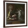 The Annunciation, 1657-Nicolas Poussin-Framed Giclee Print