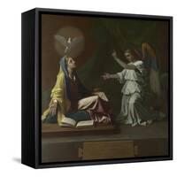 The Annunciation, 1657-Nicolas Poussin-Framed Stretched Canvas