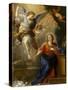 The Annunciation, 1672-Luca Giordano-Stretched Canvas