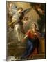 The Annunciation, 1672-Luca Giordano-Mounted Giclee Print