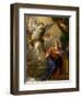 The Annunciation, 1672-Luca Giordano-Framed Giclee Print