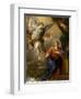 The Annunciation, 1672-Luca Giordano-Framed Giclee Print