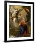 The Annunciation, 1672-Luca Giordano-Framed Giclee Print