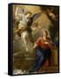 The Annunciation, 1672-Luca Giordano-Framed Stretched Canvas