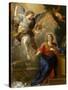 The Annunciation, 1672-Luca Giordano-Stretched Canvas