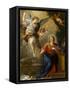 The Annunciation, 1672-Luca Giordano-Framed Stretched Canvas