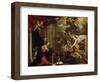 The Annunciation, 17th Century-Eustache Le Sueur-Framed Giclee Print