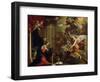 The Annunciation, 17th Century-Eustache Le Sueur-Framed Giclee Print