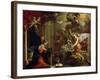 The Annunciation, 17th Century-Eustache Le Sueur-Framed Giclee Print