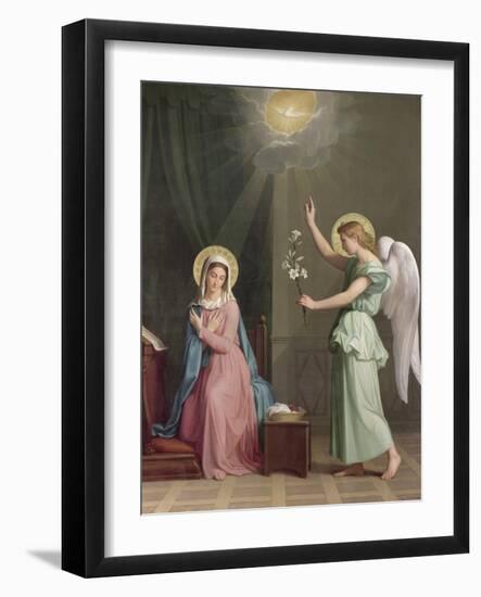 The Annunciation, 1859-Auguste Pichon-Framed Giclee Print