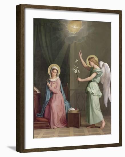 The Annunciation, 1859-Auguste Pichon-Framed Giclee Print