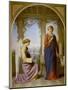 The Annunciation, 1860-Eugene-Emmanuel Amaury-Duval-Mounted Giclee Print