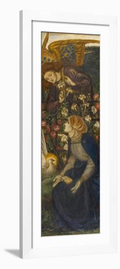 The Annunciation, 1861-Dante Gabriel Rossetti-Framed Giclee Print