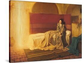 The Annunciation, 1898 (Oil on Canvas)-Henry Ossawa Tanner-Stretched Canvas