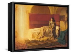 The Annunciation, 1898 (Oil on Canvas)-Henry Ossawa Tanner-Framed Stretched Canvas