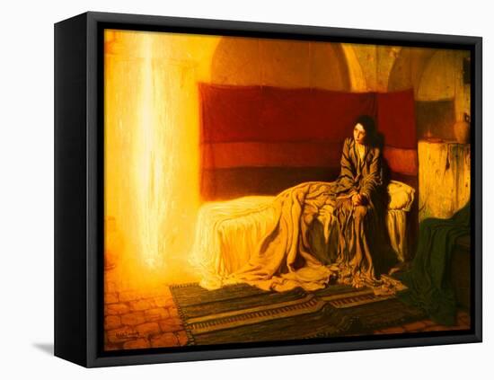The Annunciation, 1898-Henry Ossawa Tanner-Framed Stretched Canvas