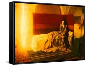 The Annunciation, 1898-Henry Ossawa Tanner-Framed Stretched Canvas