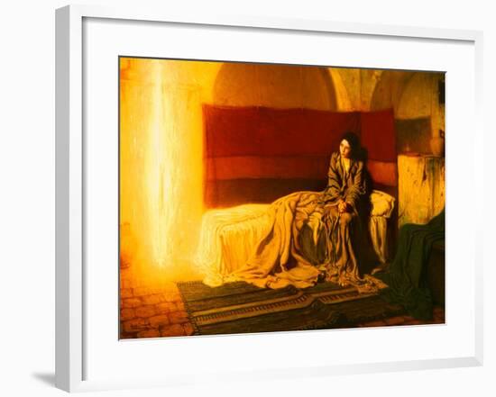 The Annunciation, 1898-Henry Ossawa Tanner-Framed Giclee Print