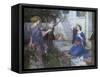 The Annunciation, 1914-John William Waterhouse-Framed Stretched Canvas