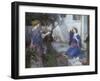 The Annunciation, 1914-John William Waterhouse-Framed Premium Giclee Print