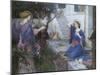 The Annunciation, 1914-John William Waterhouse-Mounted Giclee Print