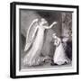 The Annunciation, 19th Century-null-Framed Giclee Print