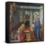 The Annunciation, about 1450-Fra Filippo Lippi-Framed Stretched Canvas