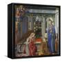 The Annunciation, about 1450-Fra Filippo Lippi-Framed Stretched Canvas