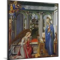 The Annunciation, about 1450-Fra Filippo Lippi-Mounted Giclee Print