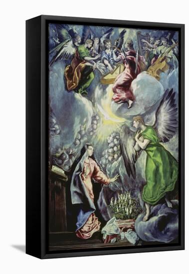 The Annunciation, about 1597/1600-El Greco-Framed Stretched Canvas