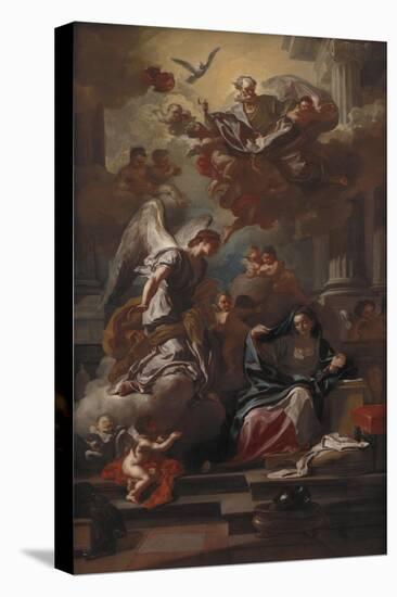 The Annunciation, after 1733-Francesco Solimena-Stretched Canvas