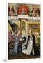 The Annunciation, Altarpiece from Verdu, 1432-34-Jaume Ferrer II-Framed Giclee Print