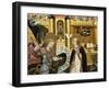 The Annunciation, Altarpiece from Verdu, 1432-34-Jaume Ferrer II-Framed Giclee Print