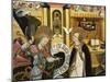 The Annunciation, Altarpiece from Verdu, 1432-34-Jaume Ferrer II-Mounted Giclee Print