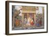 The Annunciation, Altarpiece of the Carafa Chapel, 1488-93-Filippino Lippi-Framed Giclee Print