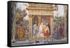 The Annunciation, Altarpiece of the Carafa Chapel, 1488-93-Filippino Lippi-Framed Stretched Canvas