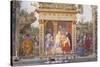 The Annunciation, Altarpiece of the Carafa Chapel, 1488-93-Filippino Lippi-Stretched Canvas