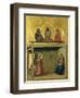 The Annunciation and Christ Suffering, C.1351-75-Allegretto Nuzi-Framed Giclee Print