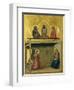 The Annunciation and Christ Suffering, C.1351-75-Allegretto Nuzi-Framed Giclee Print