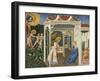 The Annunciation and Expulsion from Paradise, C. 1435-Giovanni di Paolo di Grazia-Framed Giclee Print