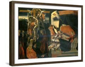 The Annunciation and the Deposition-null-Framed Giclee Print