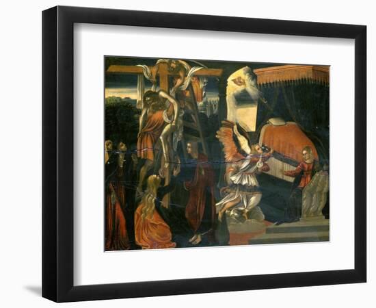 The Annunciation and the Deposition-null-Framed Giclee Print