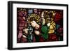 The Annunciation, Angel Gabriel by Fra Paolo Di Mariotto Da Gambassi, Domenico Ghirlandaio-null-Framed Giclee Print