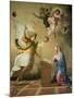 The Annunciation, Before 1652-Eustache Le Sueur-Mounted Giclee Print